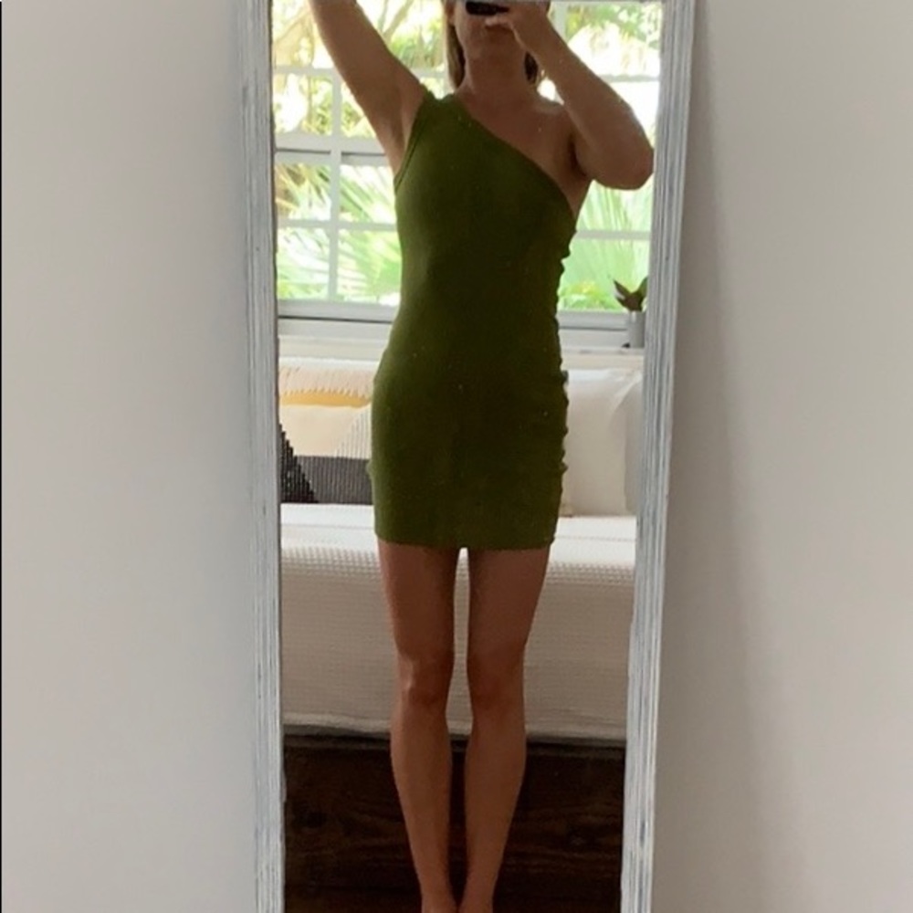 Urban Outfitters one shoulder dress